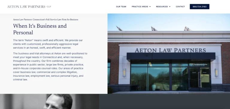 law firm website design